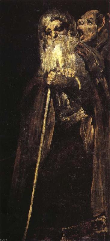 Francisco Goya Two Old Men Germany oil painting art